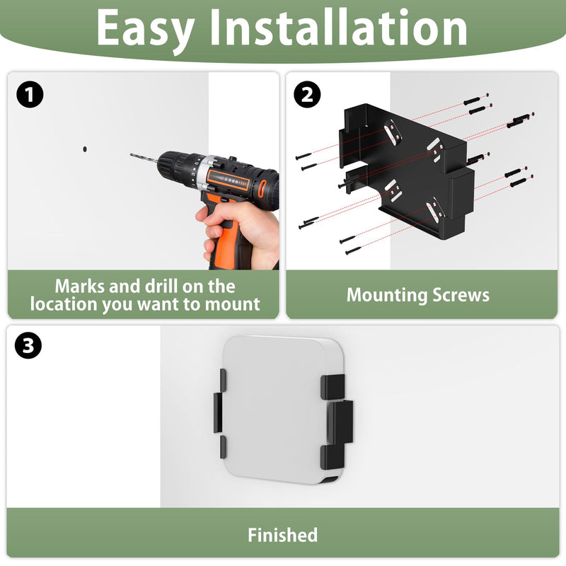 Mac mini Mount for Mac mini M1 M2 VESA Mount Wall Mount Under Desk Mount Compatible with Unibody Mac mini