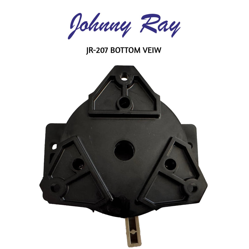Johnny Ray JR-207 Fish Finder Mount and Depth Finder Mount - Heavy Duty Marine Electronics & Sonar Bracket for Boats, 360° Rotating Quick Release Swivel Base