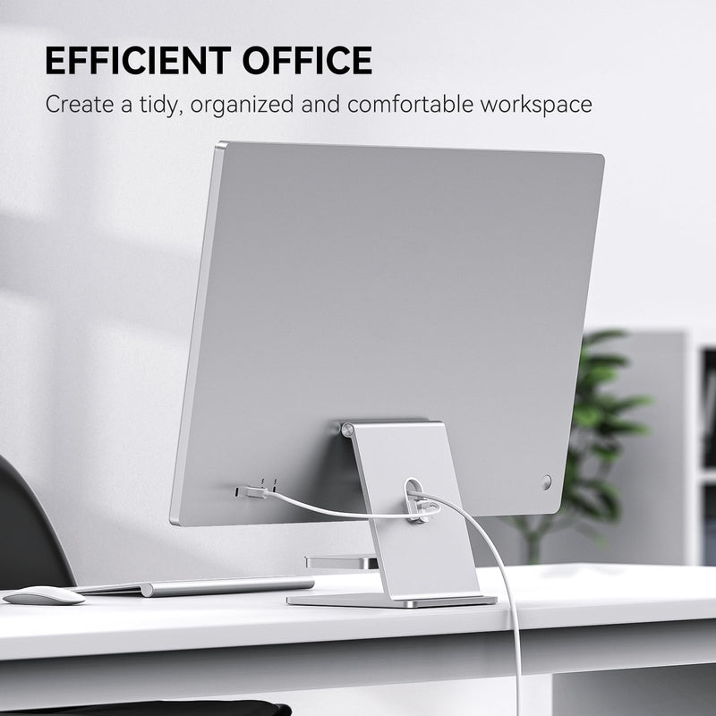 Minisopuru iMac Accessories for i Mac M1/M3/M4, USB C Hub for iMac2021/2023/2024 with USB A/C 10Gbps, SD/TF, iMac Adapter Compatible with iMac24 inch and Studio Display 27 Inches, Silver.
