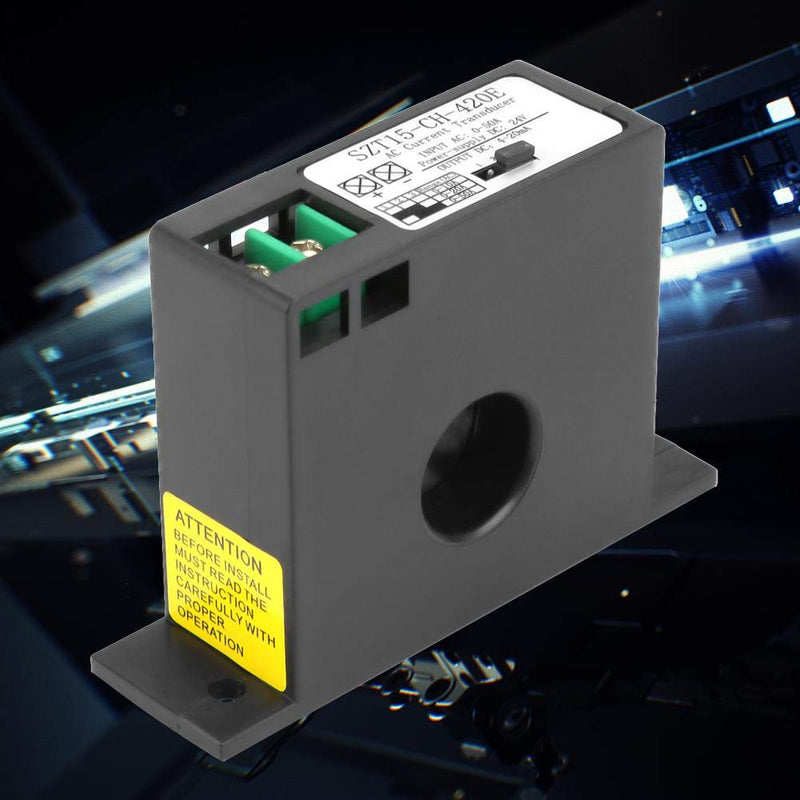 AC current converter, SZT15-CH-420E current converter transformer sensor current converter AC 0-50A to DC 0-5V/0-10V/4-20mA