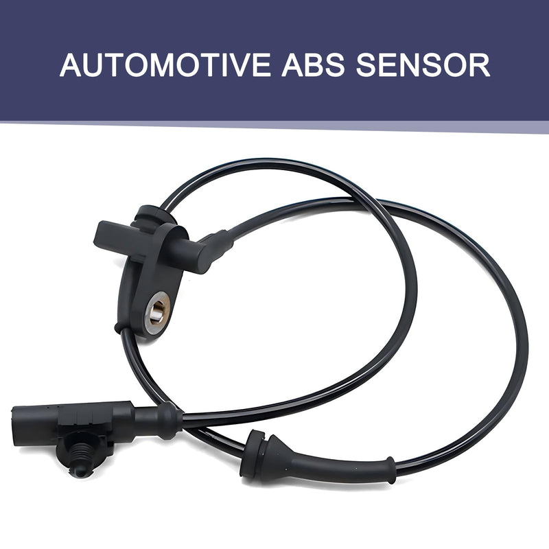 1 PC Car Wheel Speed Sensor, Anti-Lock Brake System Rear Left ABS Sensor, Directly Installed Standard Accessories Replacement OEM #3630050U2010, Compatible with Heyue Models (Black)