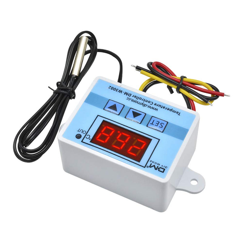diymore Digital Temperature Controller AC 110V-220V Microcomputer Thermostat Controller Switch Module Ac110v-220v