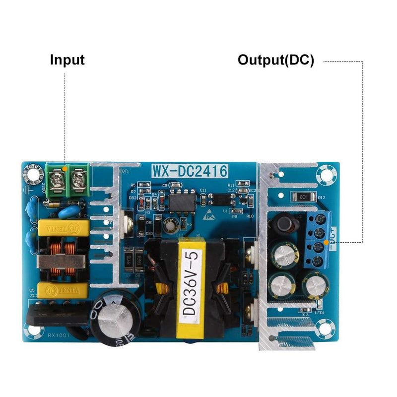 5-6.5A AC 100V-240V to DC 36V Transformer Switching Power Supply Board Module