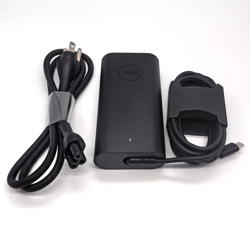 Dell 100W Laptop Charger USB C Type C GAN AC Adapter, XPS 14 9440 AC Charger, Latitude 9440 AC Adapter, Black, DA100PM220
