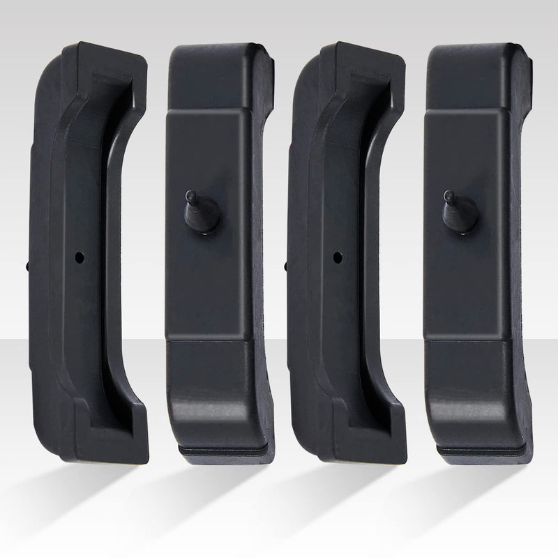 (4 PCS Kit) Rubber Radiator Insulator Pads 4012-326-681S,3 Core Radiator Mounts Cushions, Support Pads compatible with GM,Radiator Mounts Parts