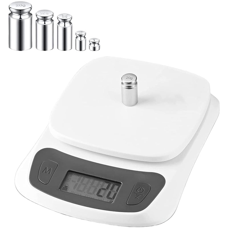 Calibration Weight, Set of 7, Measuring Weight for Digital Scales Balance (1g, 2g, 5g, 10g, 20g, 50g, 100g)