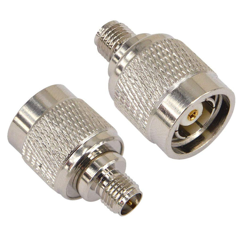 YOTENKO RP SMA Female to RP TNC Male RF Coax Coaxial Connector Adapter for WRT54 Linksys WiFi Router Extender Pack of 2