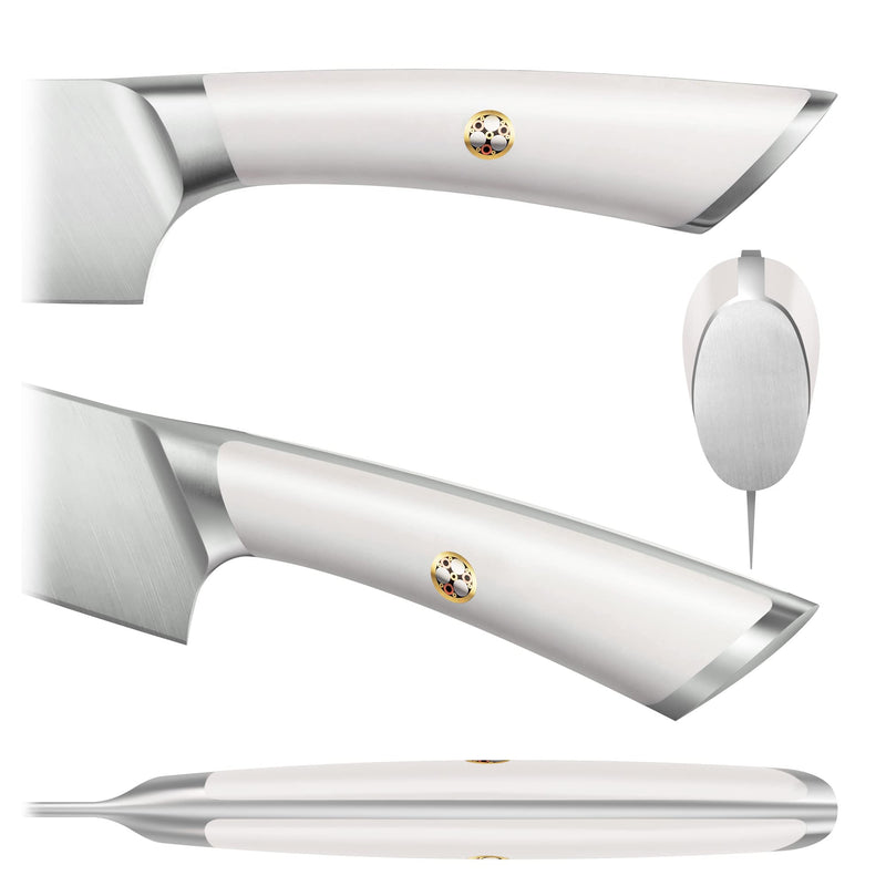 Cangshan ELBERT Series High-Carbon 8-Inch Honing Steel (White) White