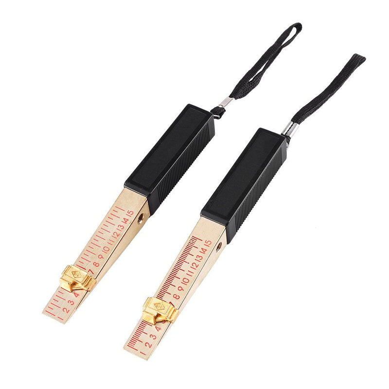 Wedge-shaped feeler gauge, measuring tool for home technology, 1-15 mm, 1 piece 0.2 mm
