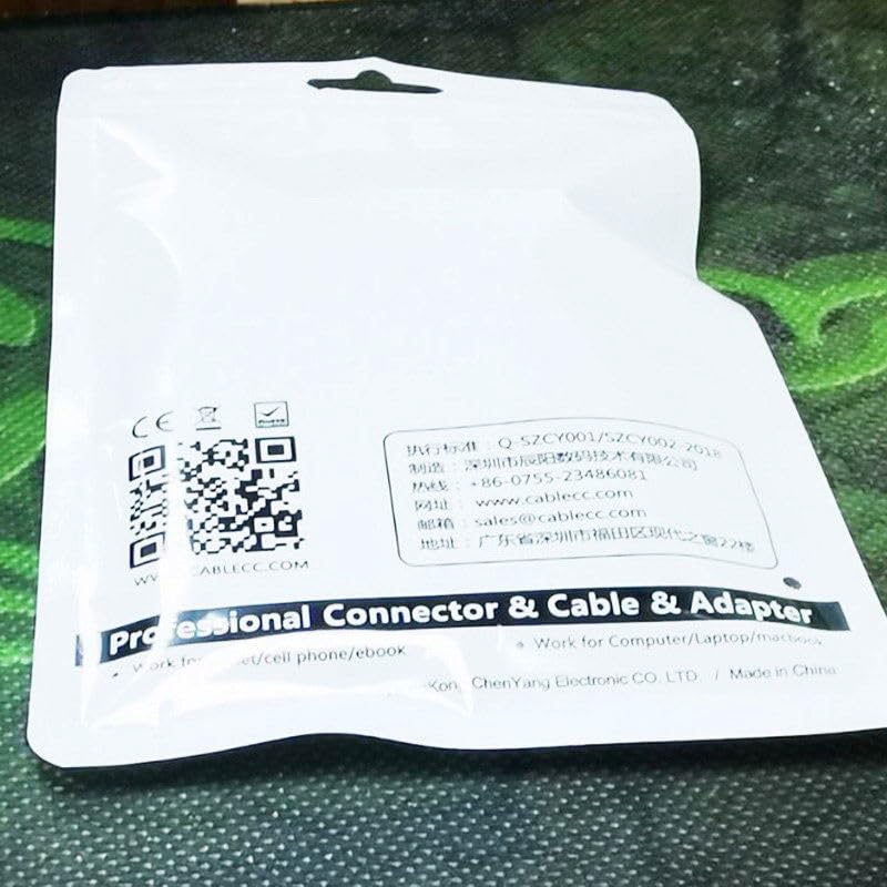 CY IEEE 1394 Firewire 400 6-pin to 6-pin Cable FireWire 400Mbps 6p to 6p Capture Cord 1.8m Black 6Pin Male-6Pin Male