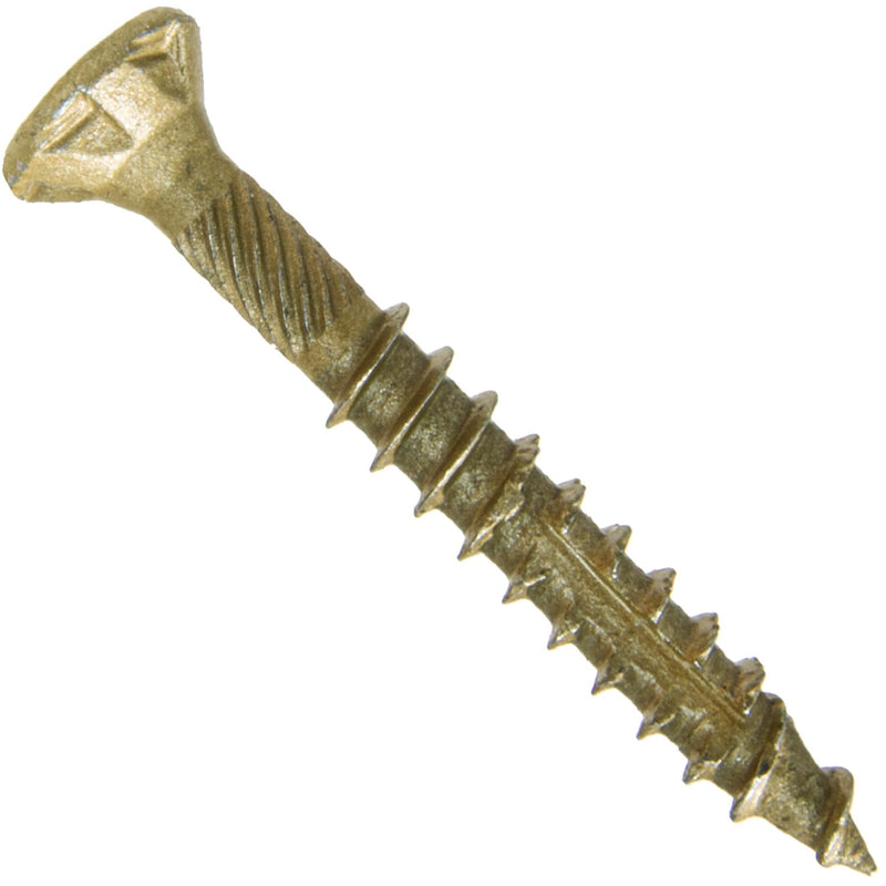 Jake Sales #9 x 1-1/2" Bronze Coated Multipurpose Wood Screw Torx/Star Drive Flat Head (1 Pound - 140 Approx. Screw Count) Exterior Coated - ACQ Compatible Wood Screws #9 x 1-1/2" 1 POUND - 140 Approx. Screws