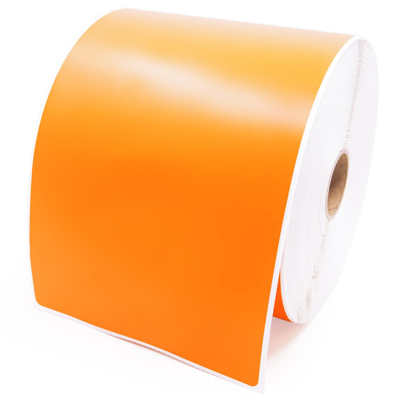 Orange Zebra Shipping Labels 4" x 6" (LV-10010035O)