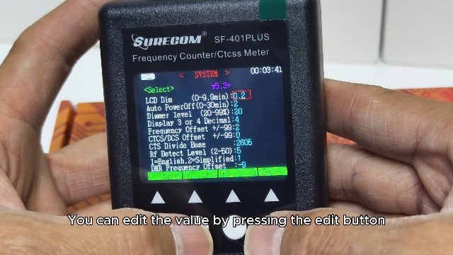 Gam3Gear Surecom SF401 Plus Hand Held Frequency Counter