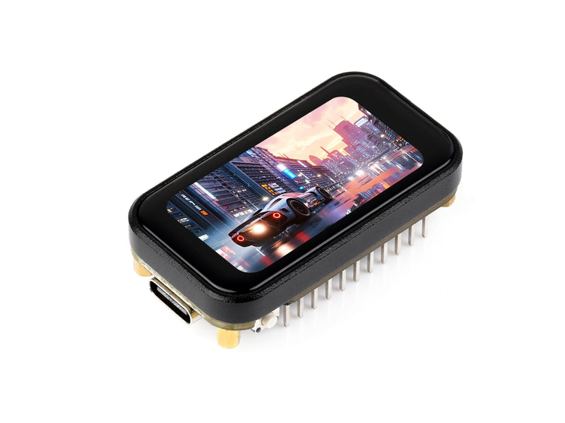 ESP32-C6 1.47inch IPS Touch Display Development Board, 172x320 Resolution, 262K Display Color, Supports W-i-F-i 6/BLE 5, 160MHz RISC-V Processor,Smoothly Run GUI Programs, with Pre-soldered Header