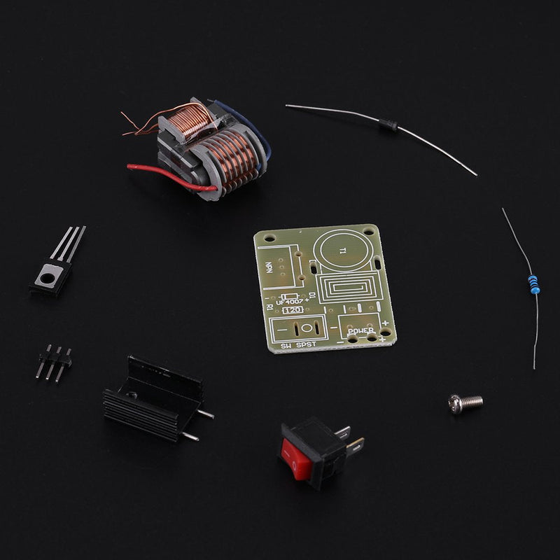 Dioche High Voltage Generator, 2 Sets 15KV High Voltage Generator Inverter Arc Ignition Coil Module Disassembled Parts