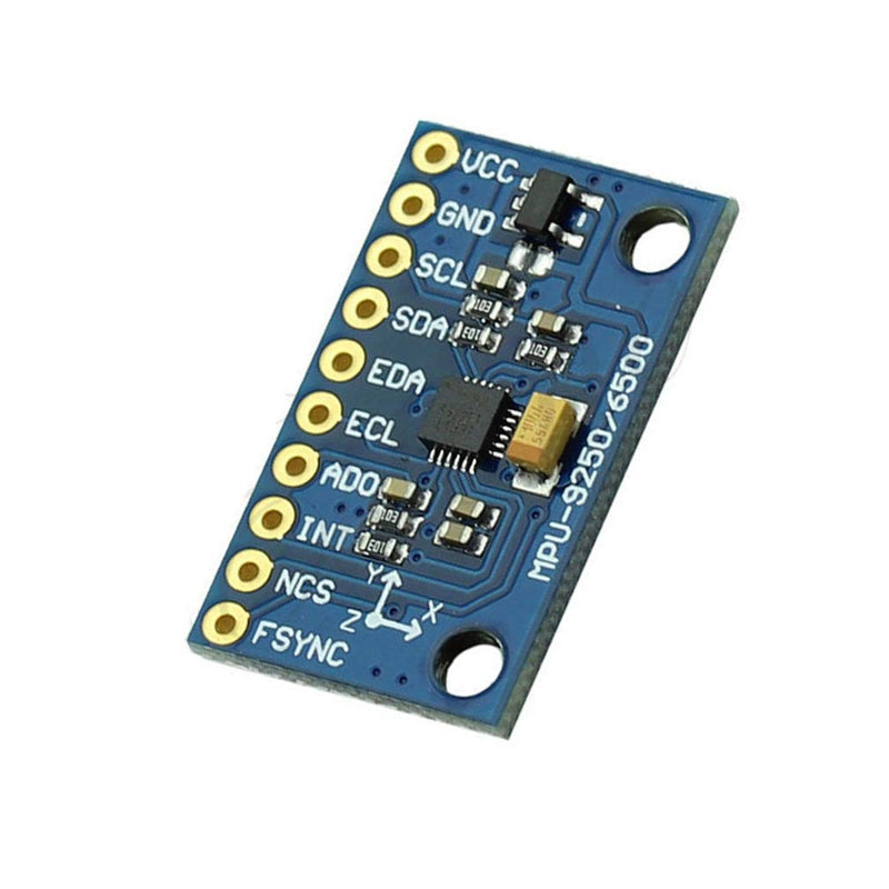Hailege MPU9250 GY-9250 9-Axis 9 DOF 16 Bit Gyroscope Acceleration Magnetic Sensor 9-Axis Attitude +Gyro+Accelerator+Magnetometer Sensor Module IIC/SPI