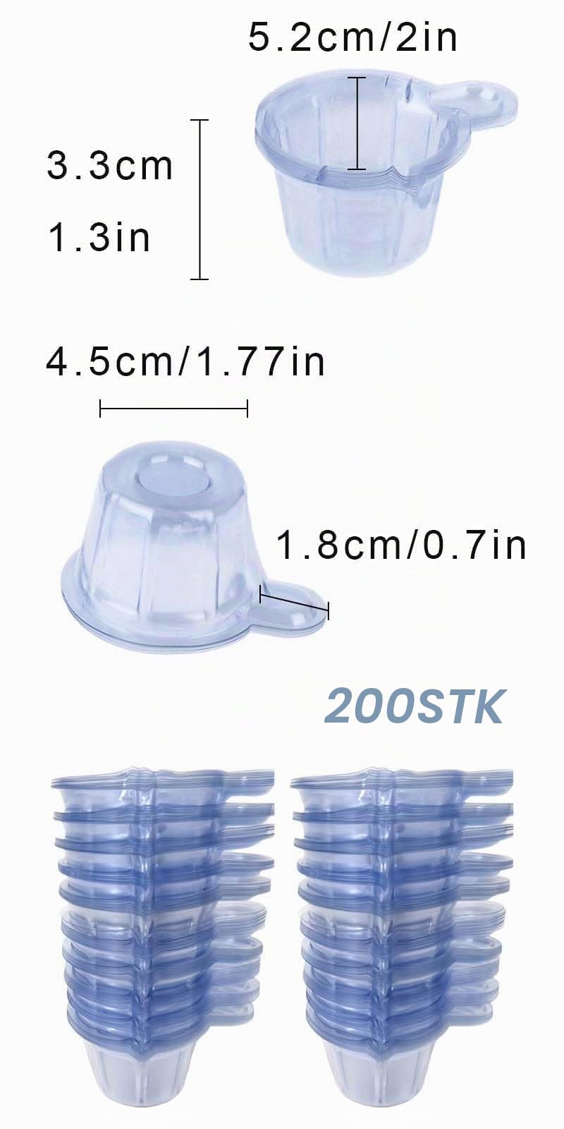 Pack of 200 40 ml Plastic Urine Sample Cups, Urine Sample Cups, Urine Sample Cups, Urine Cup with Lid, for Ovulation Test, PH Test and Pregnancy Test | Urine cup, urine sample cup, urine cup sample cup, urine cup with lid, for ovulation test, urine cup...
