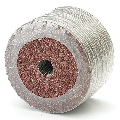 Mercer Industries 302016-5" x 7/8" Aluminum Oxide Resin Fiber Discs, 16 Grit (25 pack)
