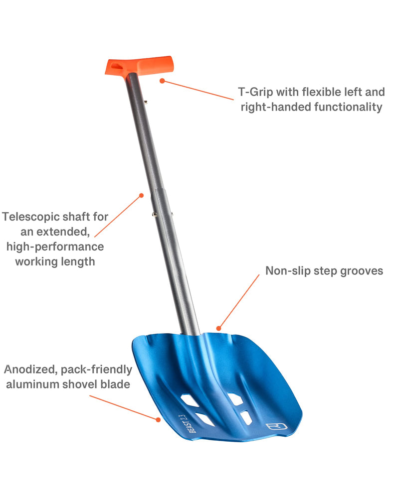 Ortovox Shovel Beast I Avalanche Shovel Safety Blue One Size