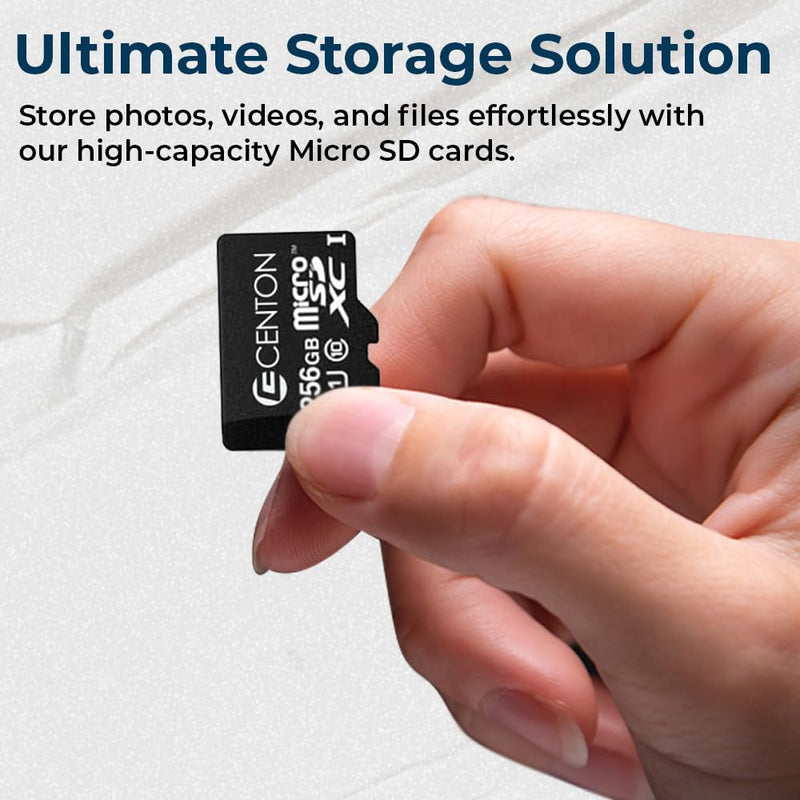 Centon Electronics Micro SD Card, UHS-I / A1 / V10 / U1 / Class 10 Flash Memory Card for Phones, Tablets, Cameras, and More, 32GB, 3 Pack Bulk