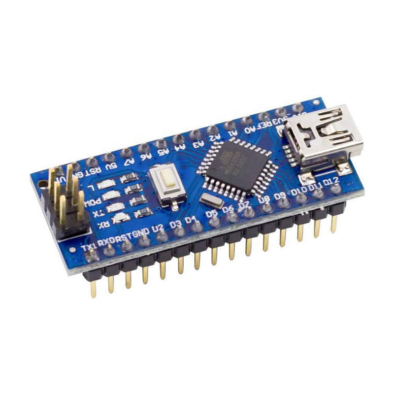 FainWan 3pcs Mini Nano V3.0, Nano Board ATmega328P CH340 5V 16MHZ Micro-Controller Board Compatible with Ar-duino IDE Mega2560 Rasp-Berry Pi (Nano x 3 with USB Cable)
