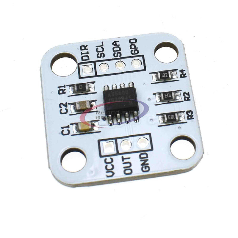 AS5600 Magnetic Encoder Magnetic Induction Angle Measurement Sensor Module 12 Bit Pack of 10