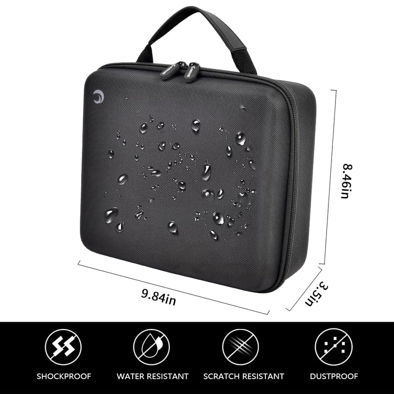 Hard Drive Case for Seagate Expansion Desktop/for Western Digital WD My Book/for Elements External Hard Drive 6TB 8TB 10TB 12TB 14TB 16TB 18TB Portable Desktop HDD (Bag Only)