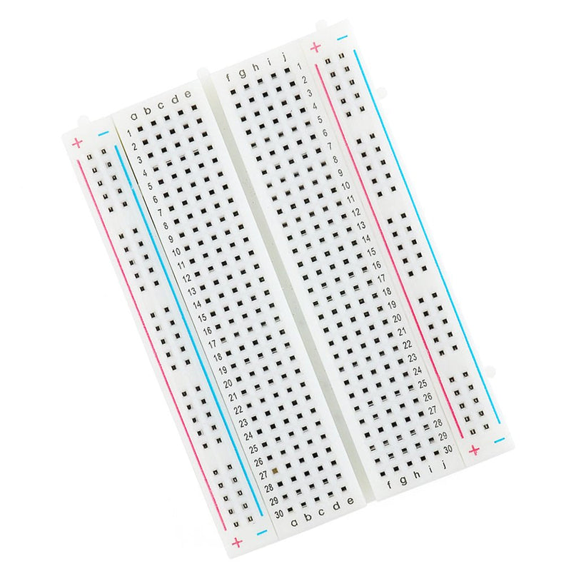Hailege 10pcs 400 Ties Mini Solderless Breadboard Universal 400 Contacts Solderless Breadboard 400 Points Prototyping Shield