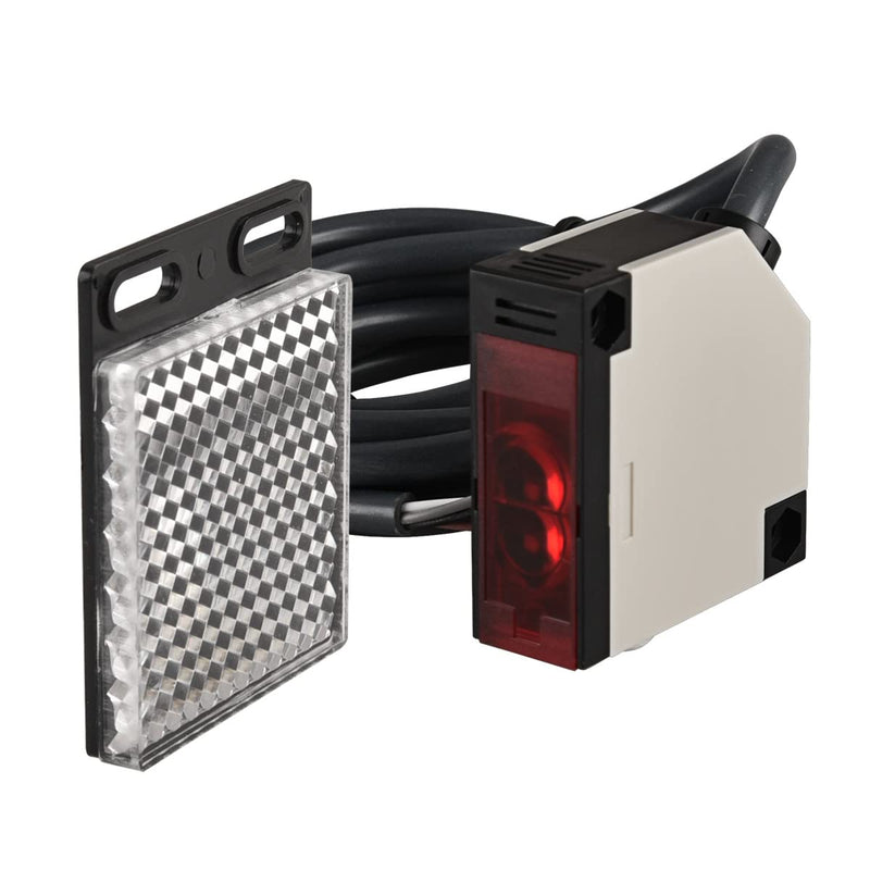 Heschen photoelectric switch, E3JK-R4M1, AC90-250V, illuminate type, detection distance 4M, with reflector plate