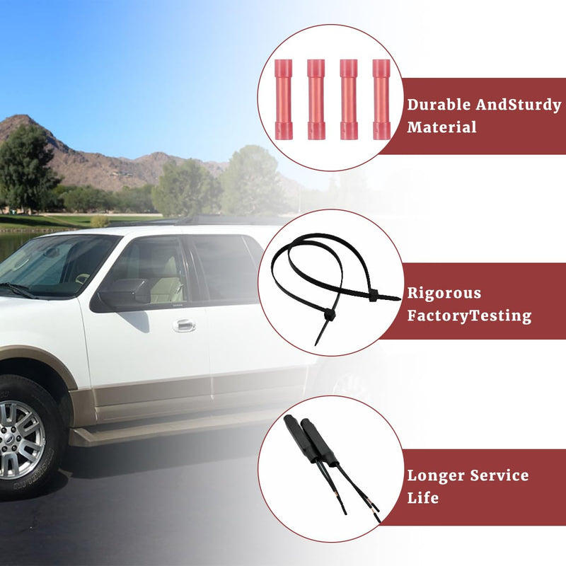 Electronic Strut Bypass Kit Compatible with Buick GMC Cadillac Chevrolet Ford 2000-2012 Works on FE1 FE2 FE3 F55 and F95 Magnetic Ride Struts Bypass Kits Vehicle Front Rear Placement Repair Parts