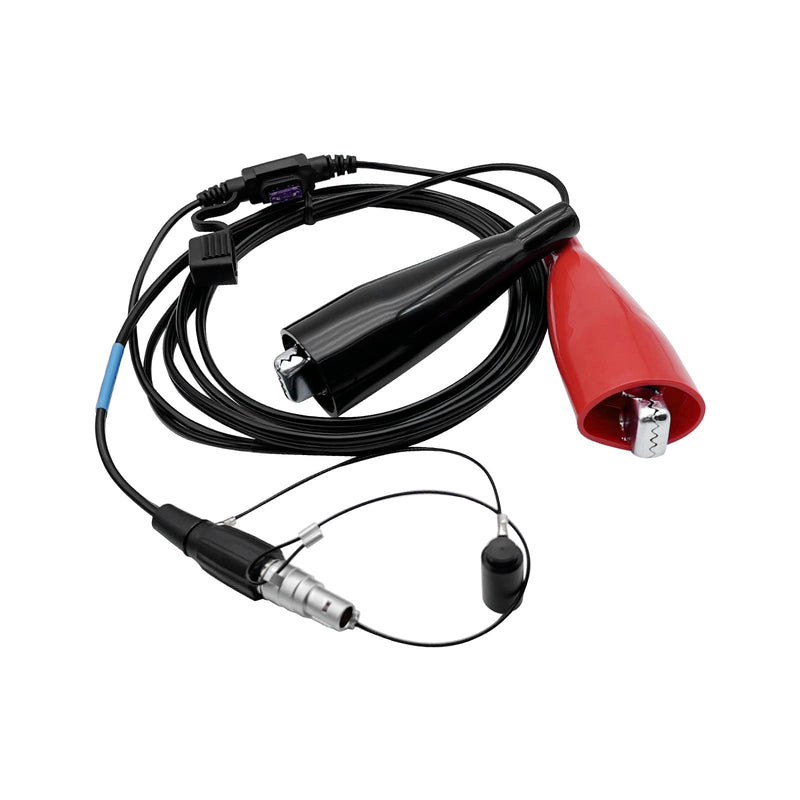 Power Cable for Trimble 4700 4800 5700 5800 R6 R7 R8 R10,7 Pin to Alligator Clips GPS Power Cable for Trimble GPS RTK GNSS Receiver(46125-20)