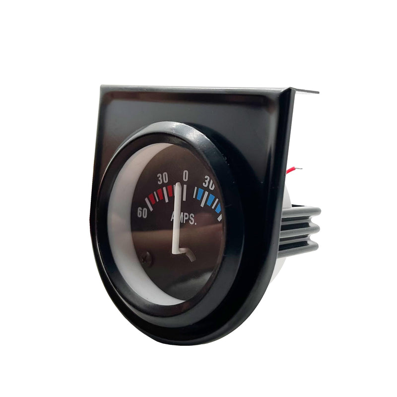 Universal 52mm/2in Ammeter Gauge 60-0-60A AMPS Gauge Ampere Meter for Car Motorcycle Vehicle 12V