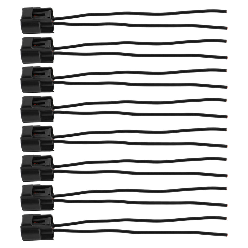 MOTOALL Ignition Coil Connector Plug Wire Harness Pigtail Wiring Loom 2-Way for Ford 4.6L 5.4L 6.8L 1991-2011 & Lincoln Mazda Suzuki - 8pcs