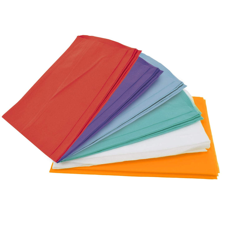 Teqler disposable sheets for examination tables, massage tables and massage benches T-131042 white, 200 cm x 70 cm (pack of 100) white single