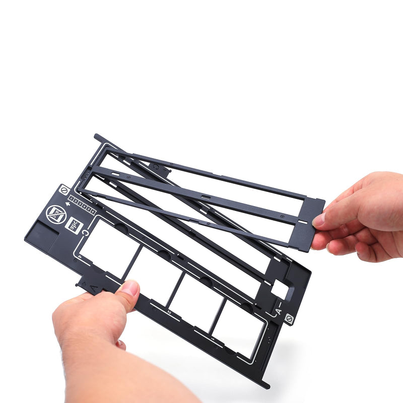 Film Holders for 35mm Film, Mounted Slides & 6 cm x 22cm Medium-Format Film Compatible with Epson Perfection V600 V550 V500 4180 4490 GT-X820 GT-X830 GT-X770 (35mm)