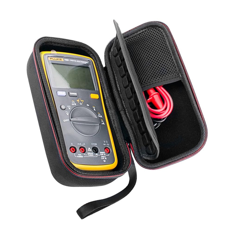 Carrying Case for Fluke F15B+/ F17B+/F17B+/F18B+ Hard Storage Replacement Case (Black for F15B+/F17B+/F18B+) Black for F15B+/F17B+/F18B+