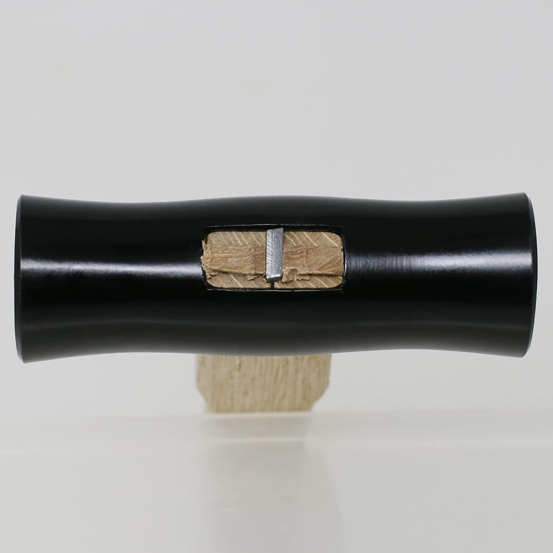 KAKURI Chisel Hammer 10.5 oz (300g) Japanese Woodworking Carpenter Hammer for Chisel, Plane, Nail, Heavy Duty Japanese Carbon Steel Round Head Black, Made in JAPAN Black 300 G