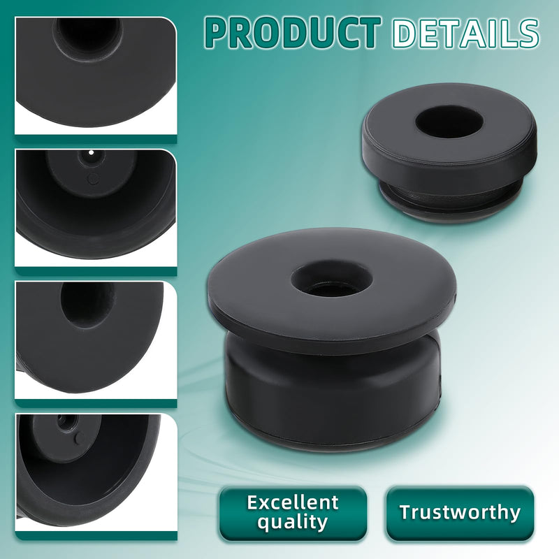 AUTOKAY 4Pcs Radiator Upper Lower Rubber Cushion Bushing Fits for Honda CRV Civic Accord Pilot