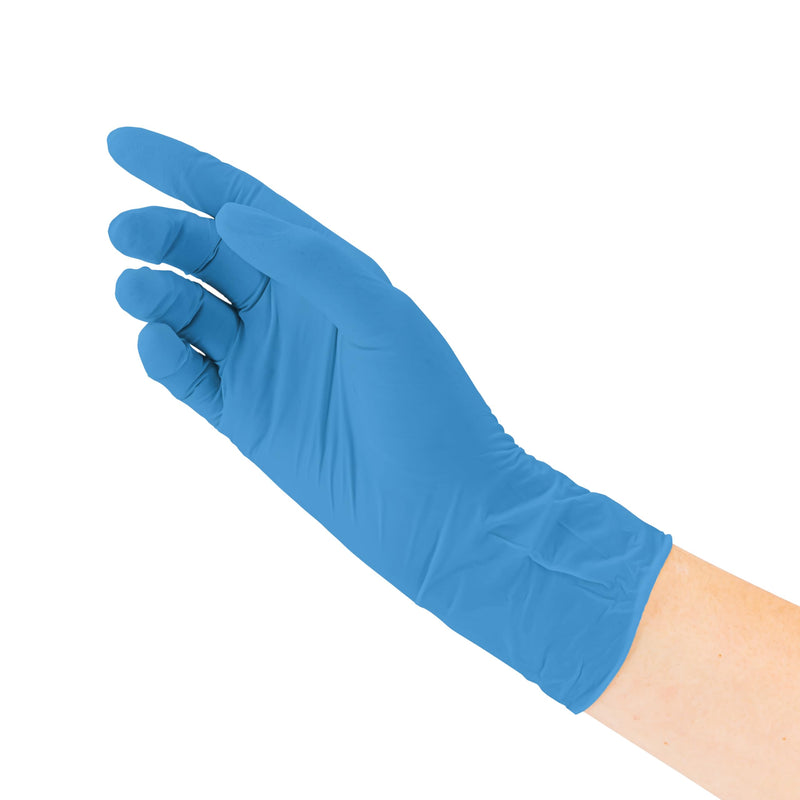 Nitrile Gloves Pack of 1000 10 Boxes (S, Blue) Disposable Gloves, Disposable Gloves, Examination Gloves, Nitrile Gloves, Powder-Free, Latex-Free, Non-Sterile, Latex-Free, Blue, Disposable Gloves S (Pack of 1000)