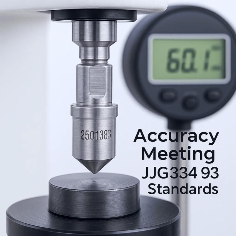 Indenter Hardness Tester, 120° Angle HRC 3 Hardness Test Tip with 6.35 mm Shank, Diamond Penetrator, Diamondd Rockwells Indenter, for Materials with High Hardness (HRC-3)