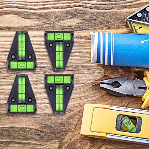 Firecore 4 Pcs Motorhome & T Level Cross Check Multi Purpose Spirit Level T Level-B
