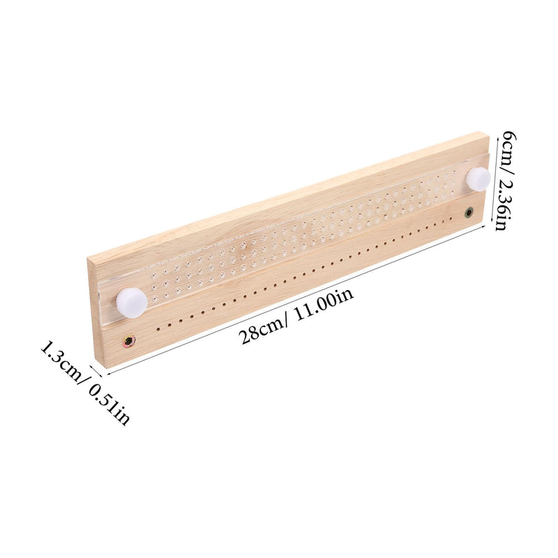 DIY Book Binding Kit - Metal & Wood Signature Punching Tool for Journals, Notebooks, Paper Binding - Adjustable Stitching Cradle for Precise Hole Punching, Ideal for Handmade Projects
