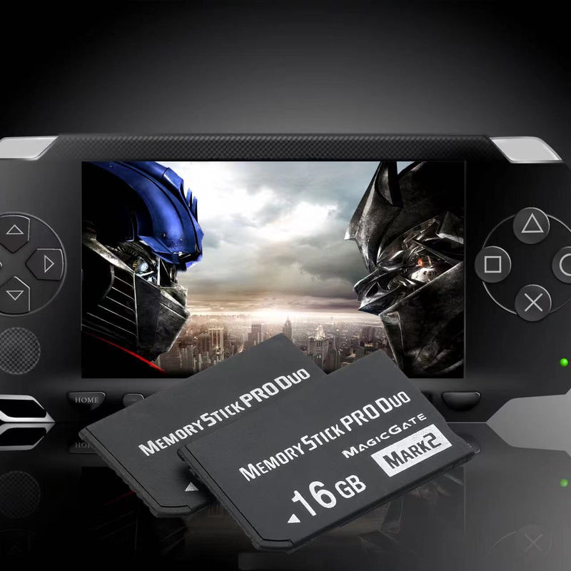High-Speed 16GB Memory Stick Pro Duo Mark2 - for PSP and Camera Memory Cards