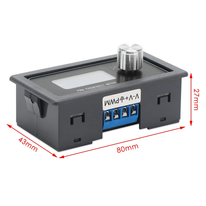 DROK Frequency Generator Pack of 2, DC 3.3V-30V 5-30mA 1Hz-150kHz Adjustable Output PWM Pulse Duty Cycle Square Wave Function Signal Generator Module
