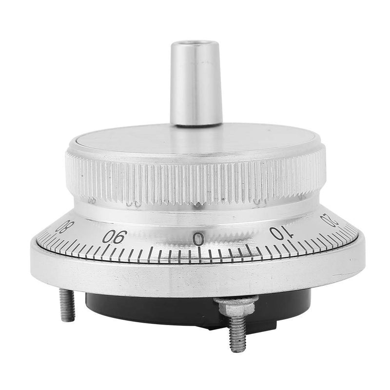 Jadeshay Electronic Handwheel Generator 5V 60MM Handwheel Encoder, CNC Rotate Encoder, Manual Pulse Generator, for CNC System (White)
