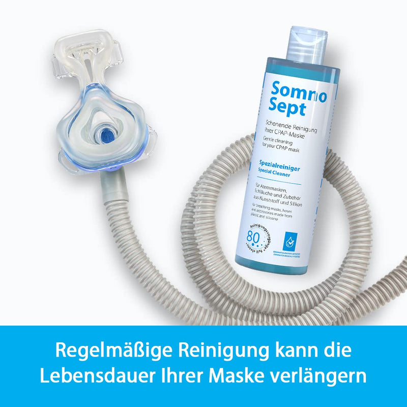 SomnoSept - 400 ml - CPAP cleaner - cleaner masks hoses plastic - silicone cleaner