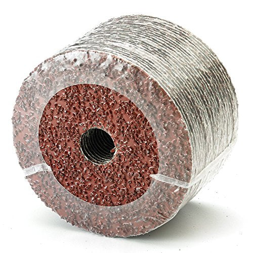Mercer Industries 301016-4-1/2" x 7/8" Aluminum Oxide Resin Fiber Discs, 16 Grit (25 pack) 4-1/2 x 7/8 16 Grit (25 Pack)