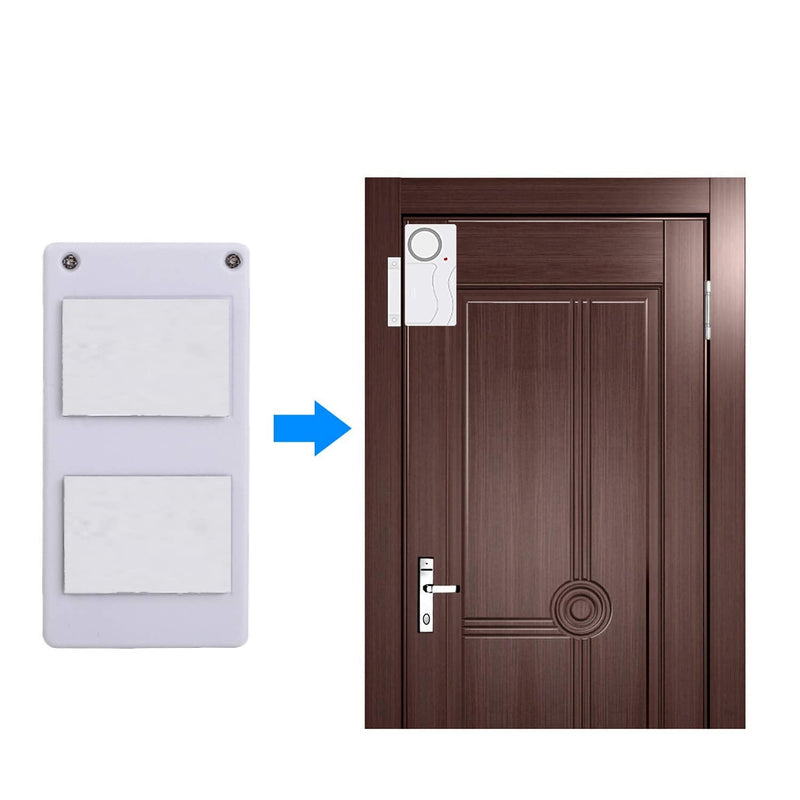 HENDUN Wireless Door Alarm with Remote, Windows Open Alarms,Home Security Sensor, Pool Alarm for Kids Safety, Prevent Robbery (2 Pack)