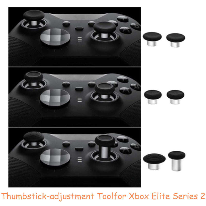 6 in 1 Replacement Thumbsticks for Xbox Elite 2 Controller,Swap Magnetic Joysticks for Xbox One Elite Controller Series 2 Replacement Parts for Xbox Elite 2 Controller