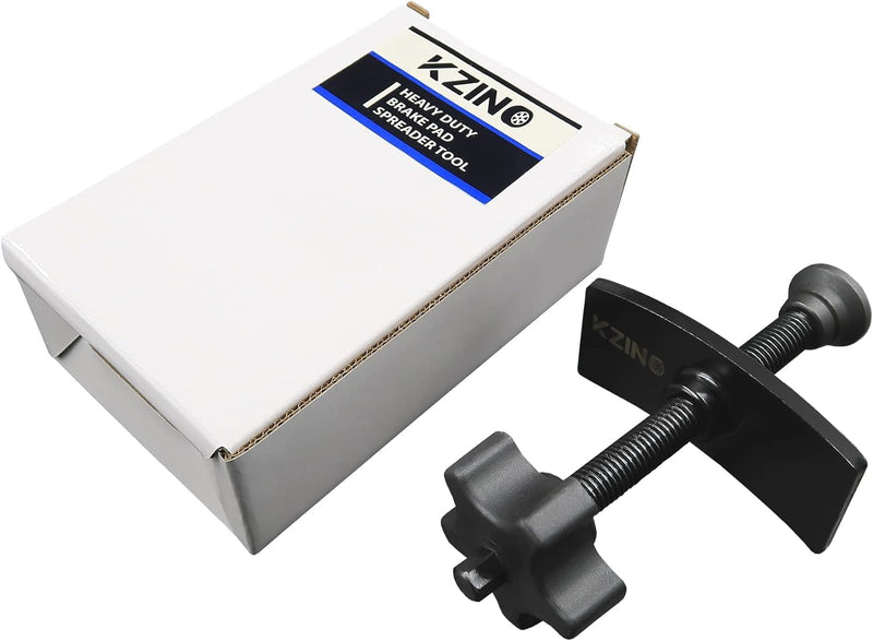 KZINO Brake Pad Spreader, Heavy Duty Piston Brake Caliper Compression Tool, Disc Brake Pad Separator Tool for Precise and Even Compression